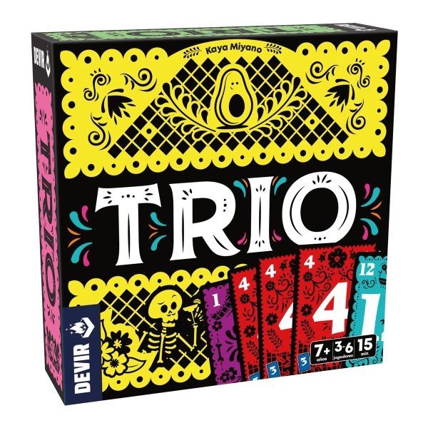 trio, juego de mesa, board, cartas